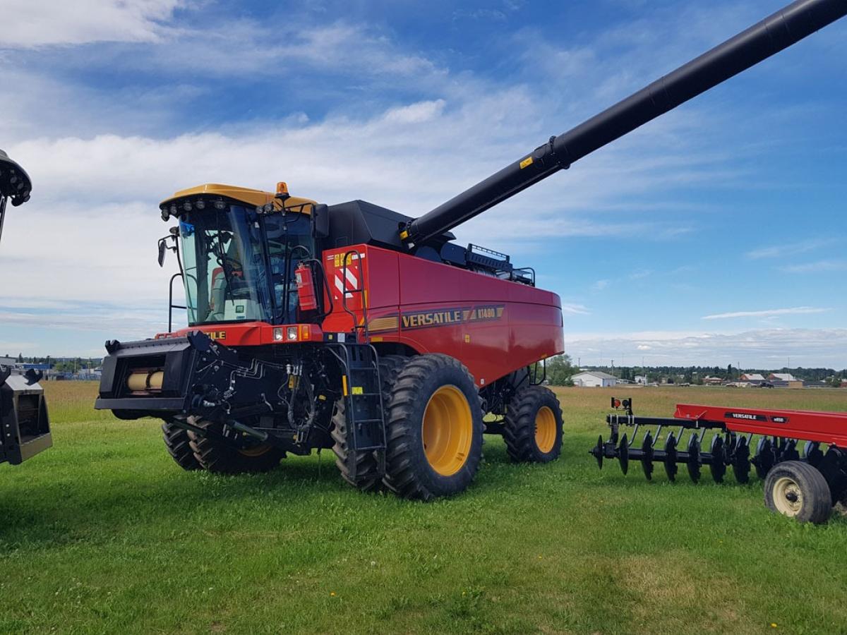 Versatile Combine brand new in Alberta