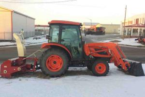 Kioti NX 4510 with loader and snow blower