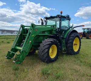 John Deere 6170R with H380 loader