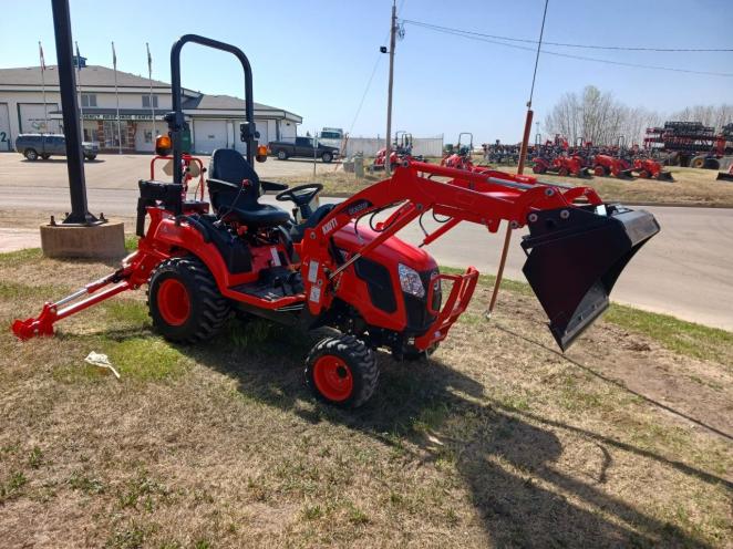 Kioti CS2520 with loader + backhoe