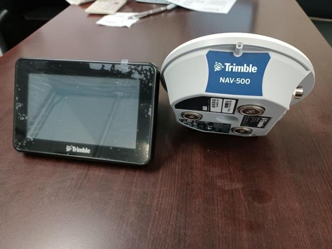 New Trimble GPS system